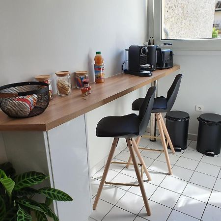 Magnifique Appartement Avec Garage Prive Et Terrasse Reims Esterno foto